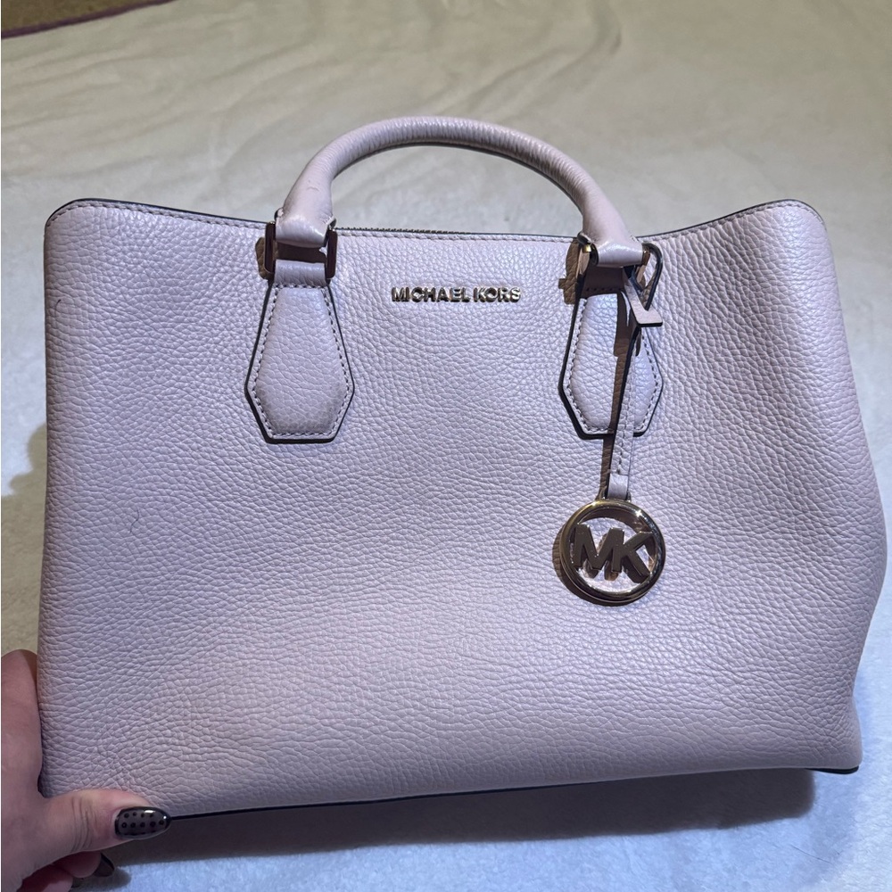 Michael Kors Light Tan Satchel